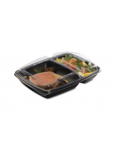 Barquette delivreripack noir +couvercle  (30)