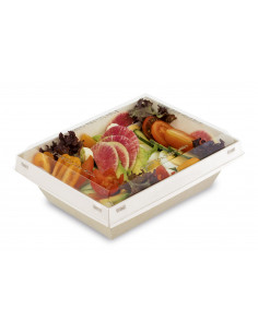 Barquette luxifood de 750 à 1200ml + couvercle 2