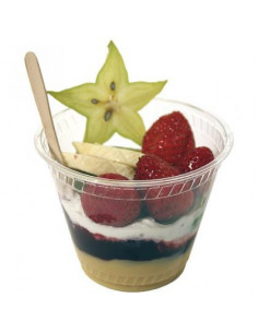 Coupe dessert transparente 210ml (50)