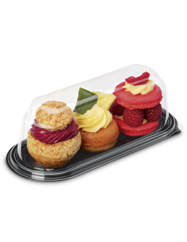 BOITE A ECLAIR  FOND NOIR+COUV TRANSP...