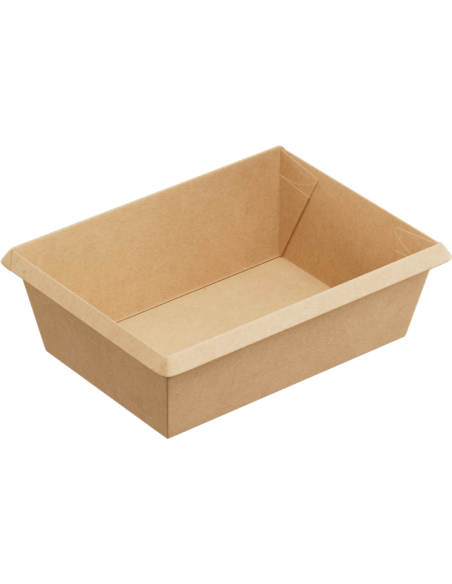 Barquette cuisson OVENRANGE carton kraft brun 100x135x45mm 400ml (x600)