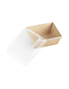 Barquette cuisson OVENRANGE carton kraft brun 85x100x45mm...