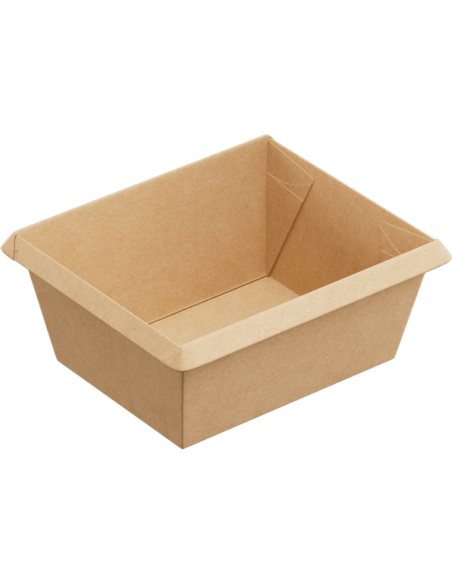 Barquette cuisson OVENRANGE carton kraft brun 85x100x45mm 250ml (x900)