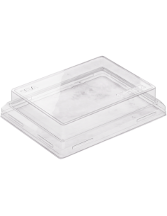 COUVERCLE PET 100X135X20 POUR BARQUETTE OVENRANGE 550ML...