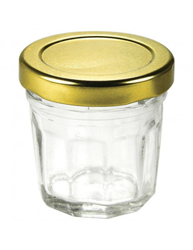 Mini Pot à confiture en verre couvercle ARG (12)