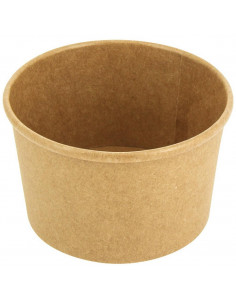 Pot à soupe carton kraft brun de 25 à 96cl 2