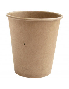 Gobelets à café carton brun de 18cl 6oz (75)